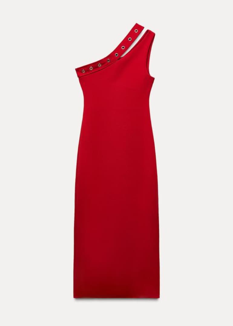 Asymmetric Contouring Stretch Dress Sleek Asymmetric Contouring Dress Fashionable Asymmetric Stretch Dress Contouring Bodycon Dress Figure-Hugging Evening Dress Modern Sculpted Silhouette Dress Elegant Asymmetric Party Dress Chic and Trendy Women's Fashion Stylish Bodycon Midi Dress High-Quality Stretch Fabric Dress Red dress Valentine gift Valentine gift for her Dinner dress Valentine outfit Special occasion wear Women clothing Zara dress Party dress Date dress