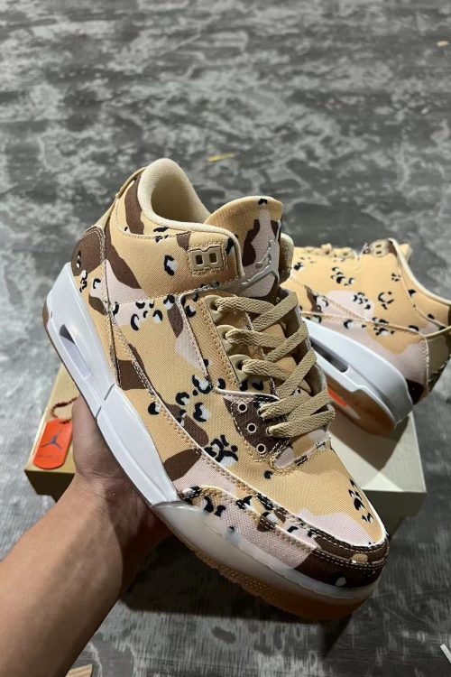 Air Jordan 3 “Desert Camo” Sneakers.