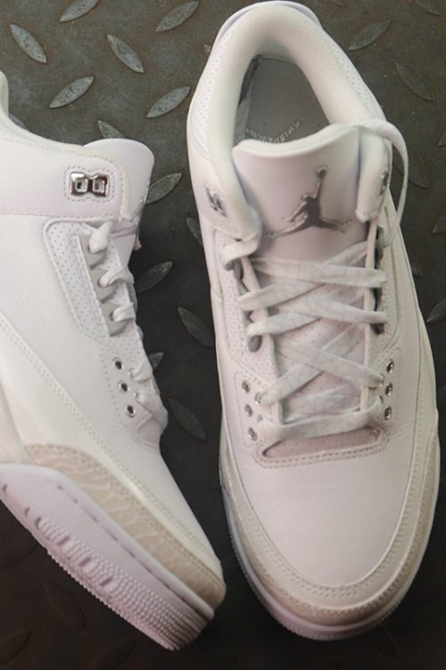 Air Jordan 3 Retro ‘Pure Money’ – White/Silver