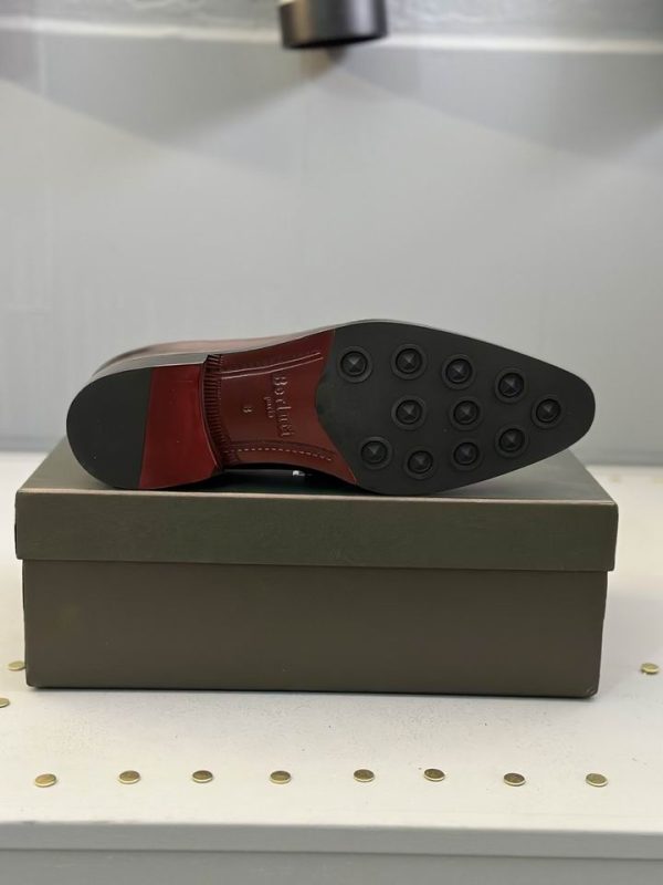 Berluti Andy Burnished Patina Leather Penny Loafers - Image 10