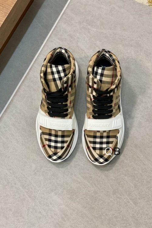 Burberry High-Top Sneakers.