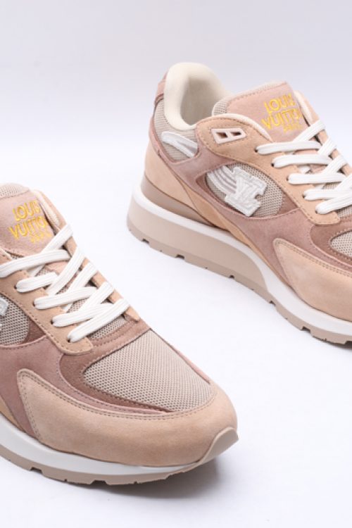 Louis Vuitton Blush Pink Nude Athletic Runner Sneakers