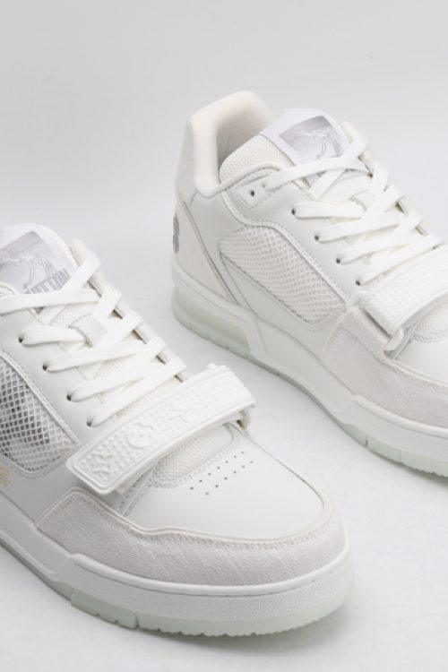 Louis Vuitton LV Trainer Mid-Top Sneakers – White and Grey