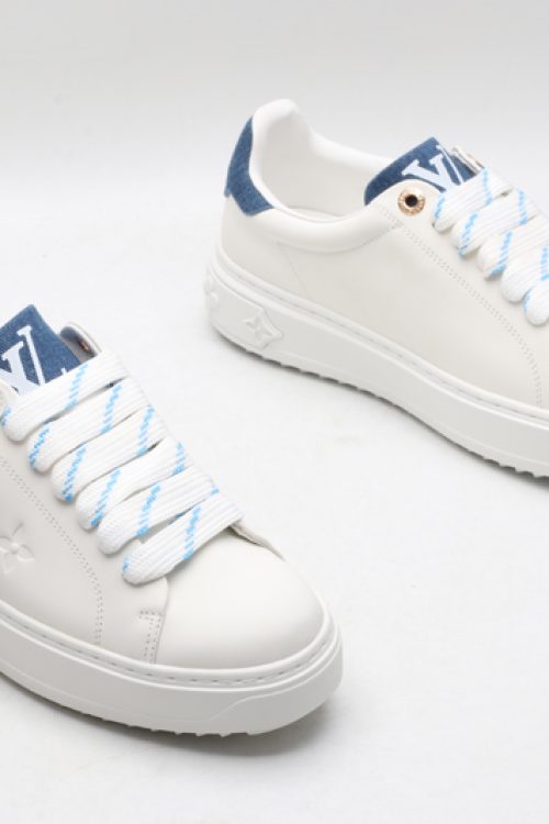 Louis Vuitton Time Out Blue and White Sneaker