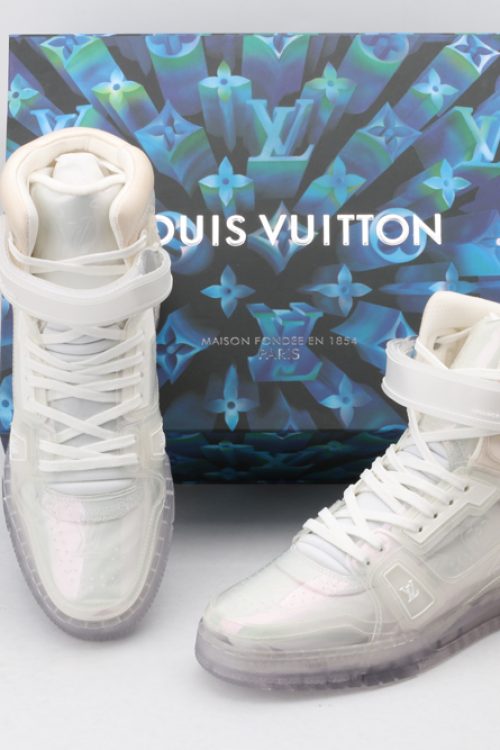 Louis Vuitton Transparent LV Trainer Sneakers
