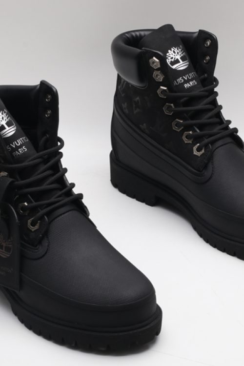 Timberland x Louis Vuitton Collaborative Waterproof Boots – Black